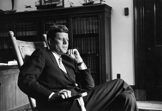 35-й Президент США Джон Кеннеди