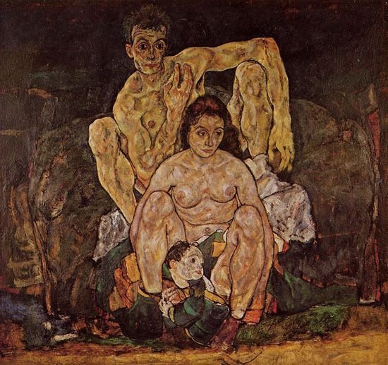 "Семья" Эгон Шиле, 1918
