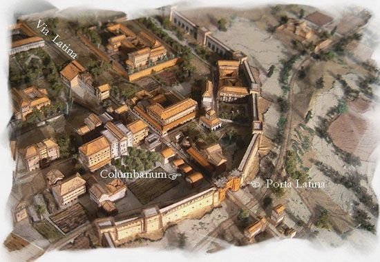 Колумбарии Древнего Рима 