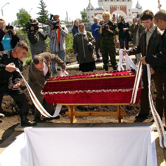 The third funeral Vladimir Gorokhov
