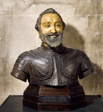 Бюст Генриха IV, используемый во время похорон