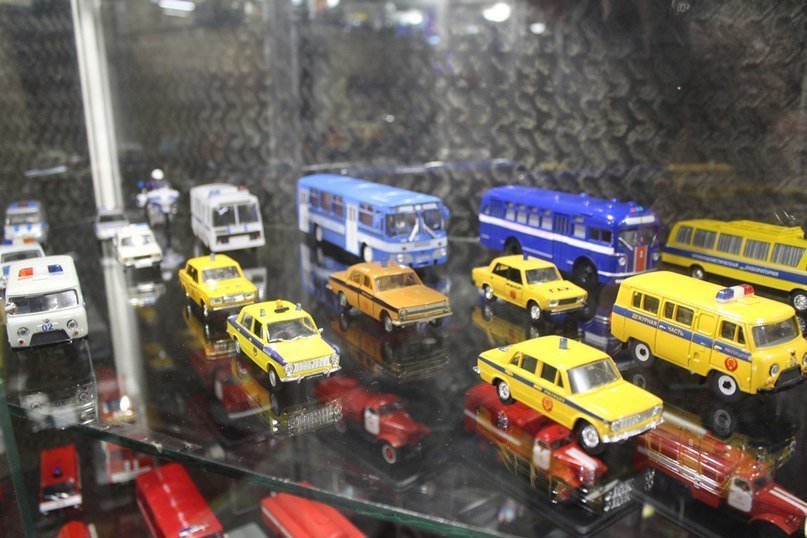 Коллекция масштабных моделей транспорт СССР