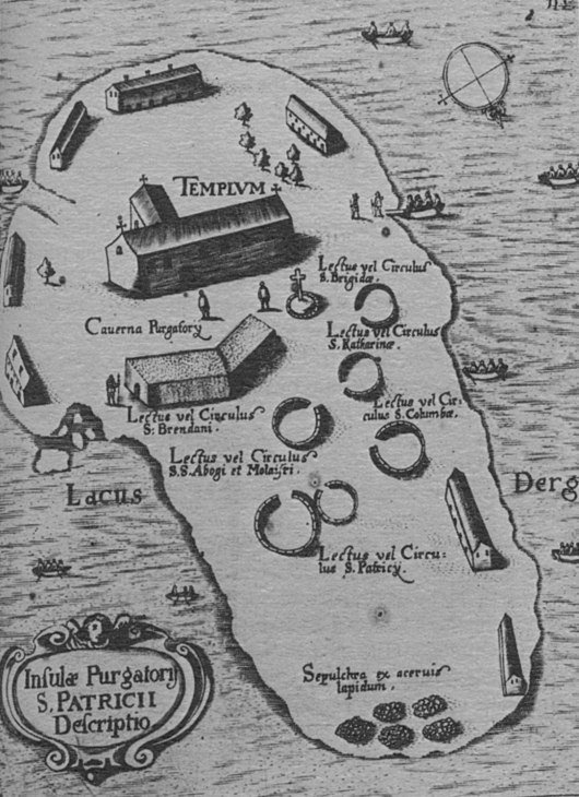 Карта острова 1666 года