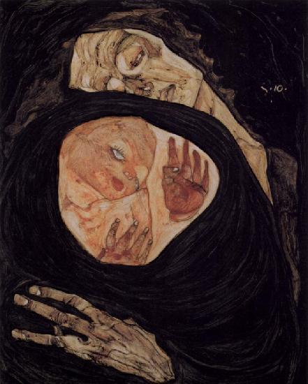 "Мертвая мать", 1910