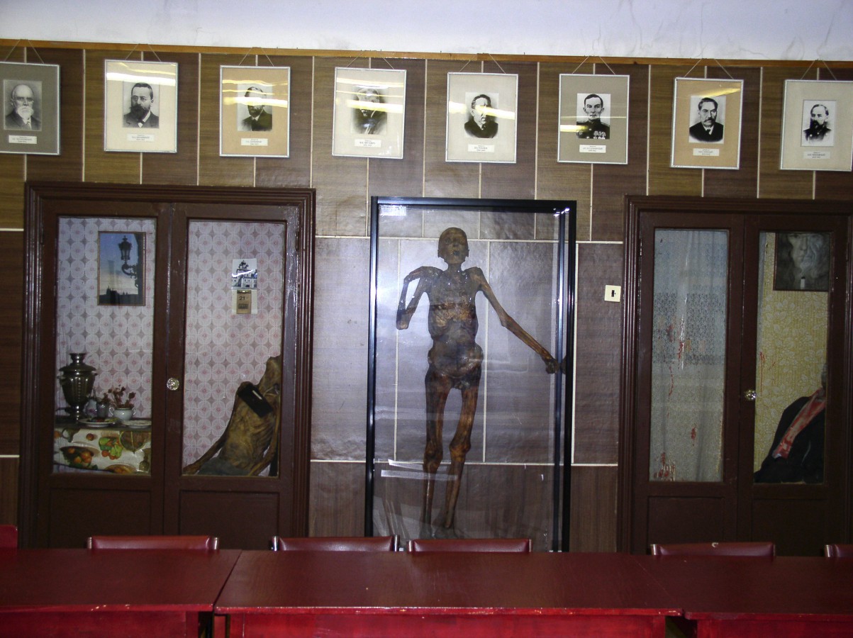 Экспонаты медицинского музея
