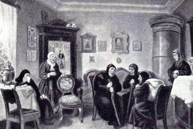 «Плакальщицы», 1882 год